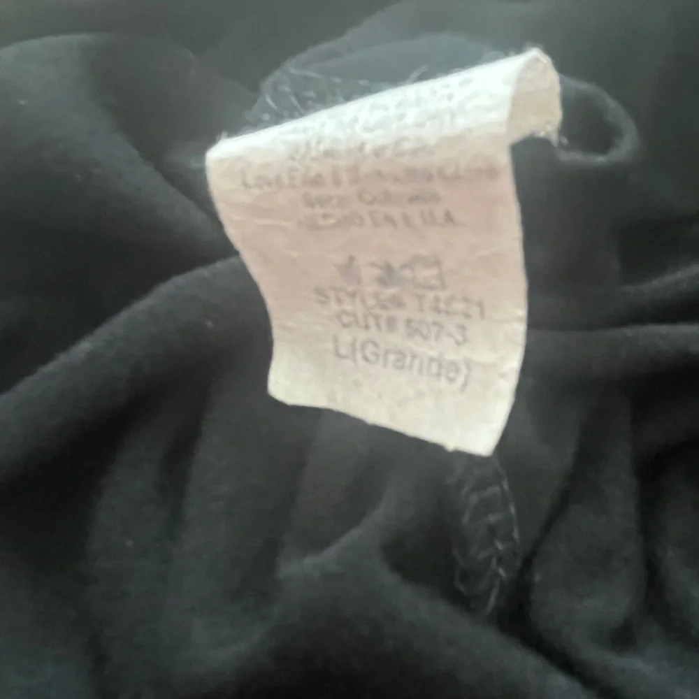 Blue Impus Purple and Black Halter Tank w/ belt buckle Top. Size L. - Picture 6 of 7